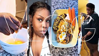 hang out with me, depriving leads to binging, OMAD what I eat in a day, Janielle Wright Vlogs