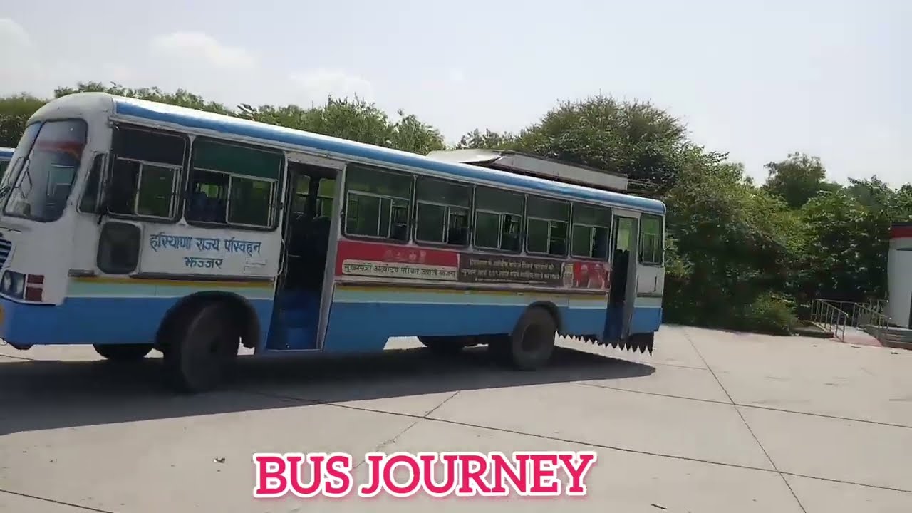 Jhajjar To Panipat Bus Journey YouTube