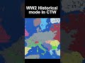 WW2 Historical Mode In Ctw #conquertheworld #roblox #hoi4