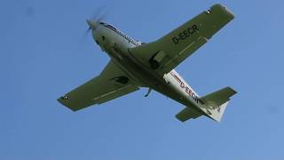 D-EECR Ruschmeyer R90 Take-Off in Grube - soft field screenshot 1