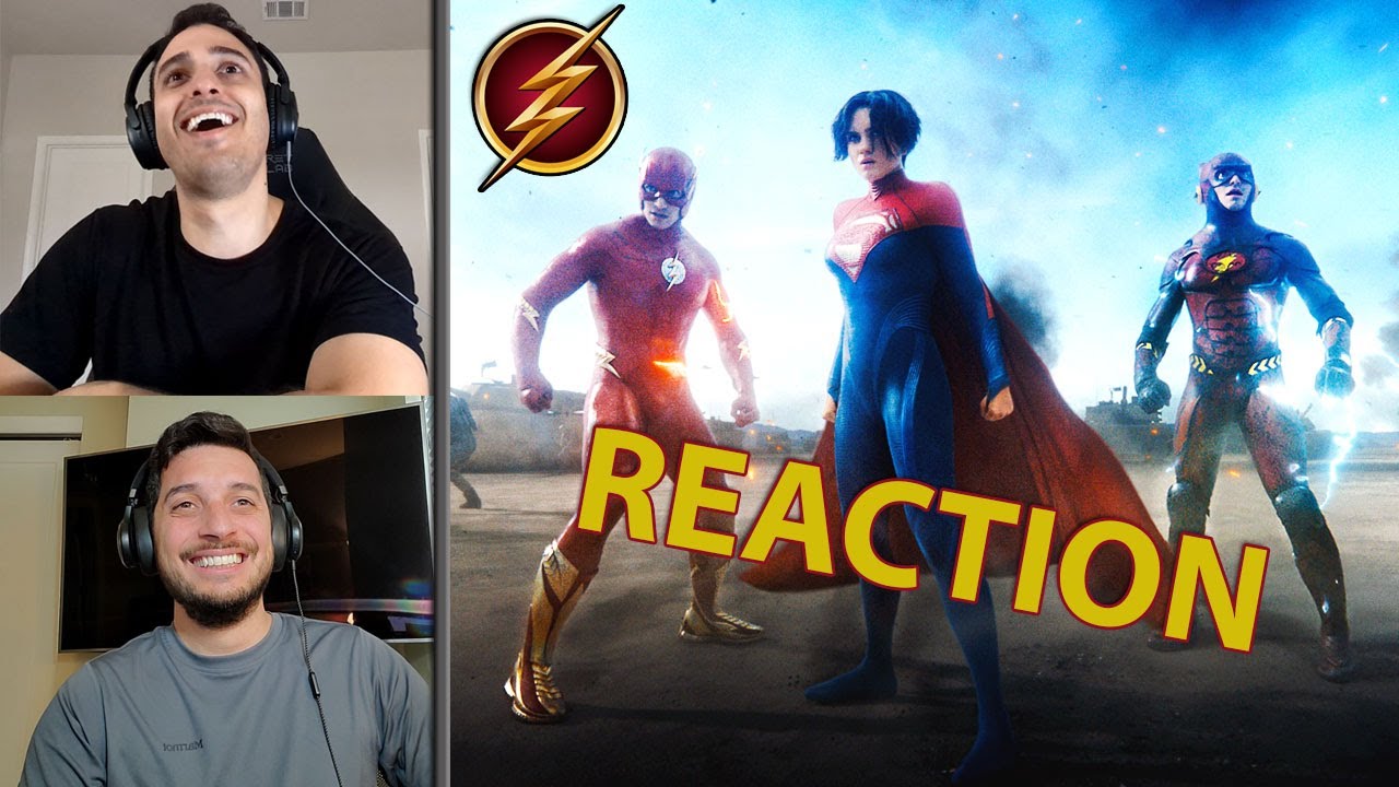 The Flash Official Trailer 2 Reaction! - YouTube