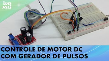 CONTROLE DE MOTOR DC COM GERADOR DE PULSOS