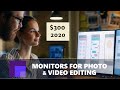 Budget Monitors for Video Editing, Design, and Photo Editing Under $300 - Six of the Best in 2020