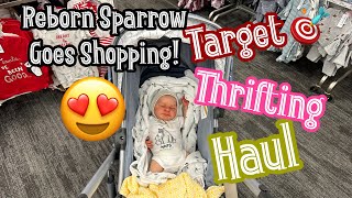 Reborn Baby Outing! Target, Thrifting, Amazon And More! The Holidays Are Here! Plush Hunting!