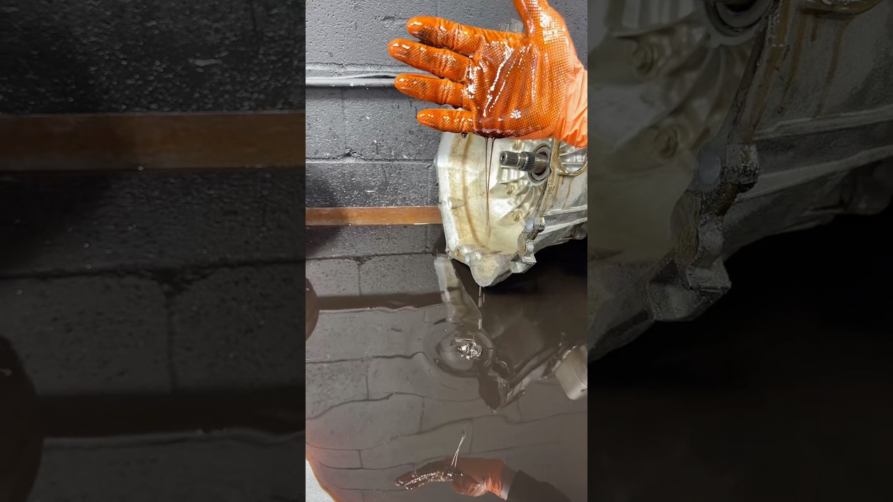 Dirty 6L80E 🤮🤢 #transmission #truck #chevy #automobile #broke #dirty #asmr #DIY #learn #repair