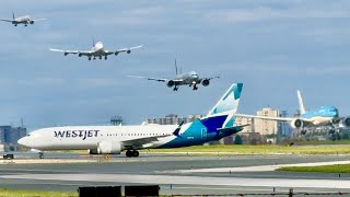 MEGA HEAVY TRAFFIC! 747 & 777s Flood Toronto Pearson (YYZ)