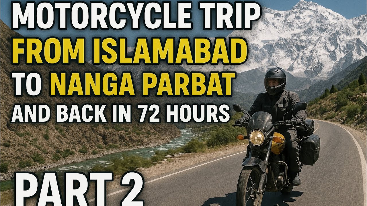 Motorcycle Journey to Nanga Parbat | Part 2: Naran & Babusar Top Ride Pakistan
