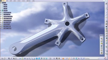 Crankset part 5.2 - Part Design - CATIA V5