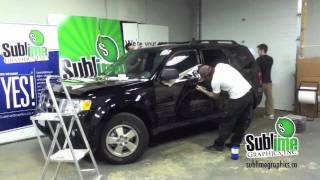Vehicle Wrap Time Lapse