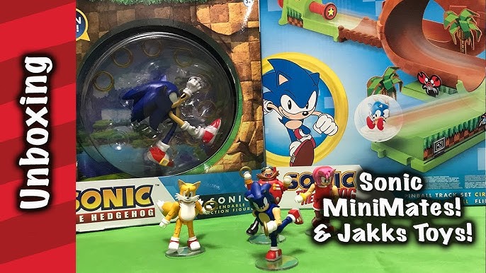 NEW Sonic The Hedgehog Green Hill Zone Playset with 2.5'' SONIC Action  Figure