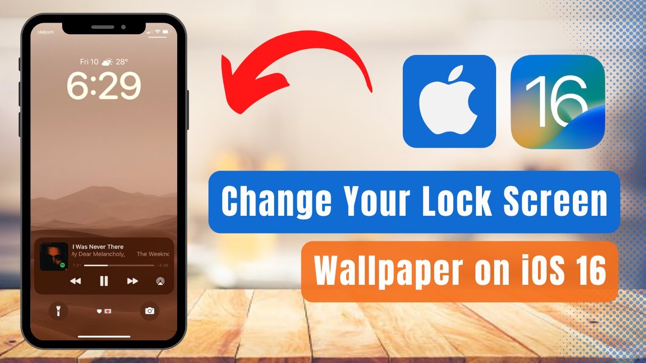 How to Change Lock Screen iOS 16 - YouTube
