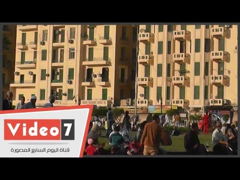 بالفيديو شاهد مظاهر الاحتفال بنصر أكتوبر بميدان التحرير