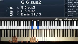 God Youre So Good By Passion piano Cover  Kingdomkeyz