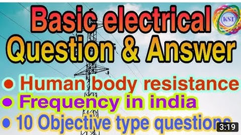 #basic electrical engineering MCQ type Questions ✴️ ( BEE )2nd Semester
