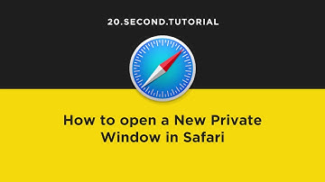 Private Browser in Safari | Safari Tutorial #18