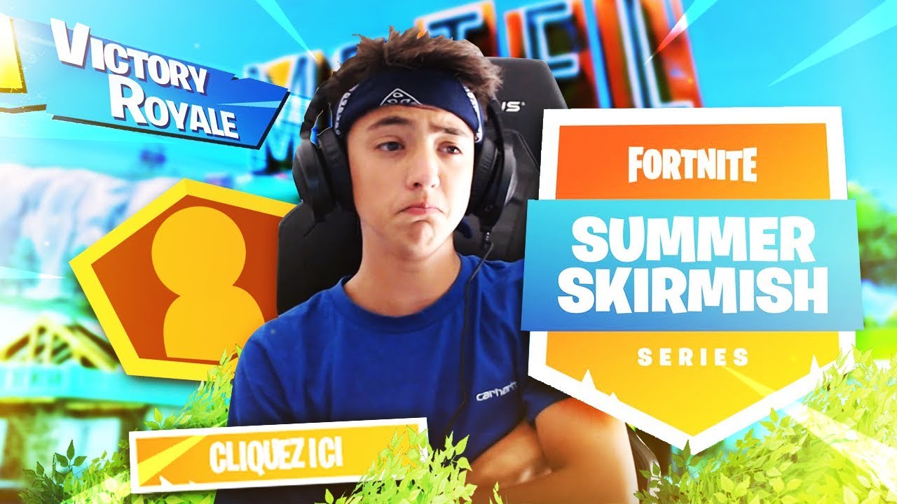 PALM CUP POUR SE QUALIFIER AU SUMMER SKIRMISH SUR FORTNITE ⚔️ !