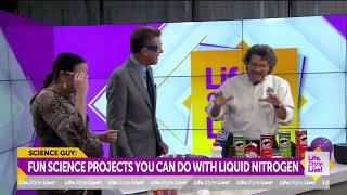 "Life.Style.Live!":  Fun science projects you can do using liquid nitrogen