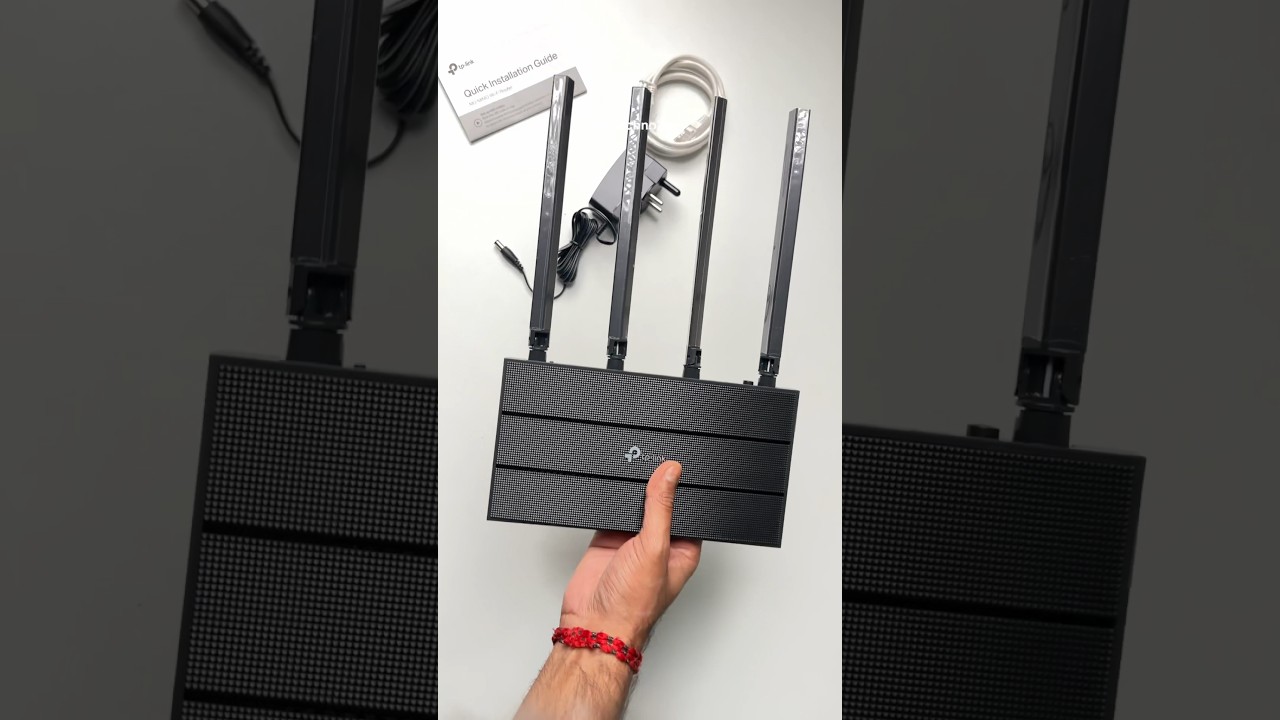 The Tp-Link Archer C6 Ac1200 Mesh Wi-Fi Router.