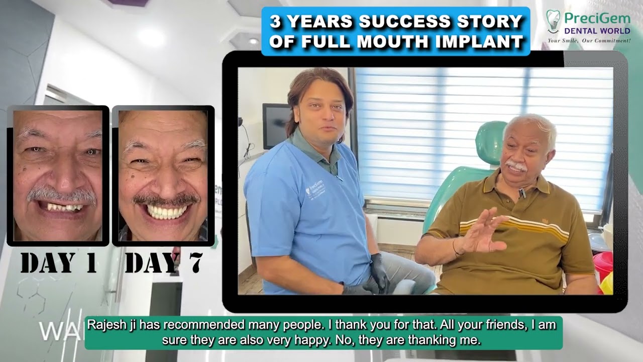 Full Mouth Dental Implant in Mumbai, India   Total Smile Glow Up   Dr Mayur Khairnar