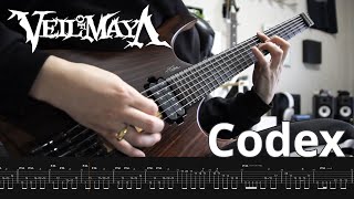 【Veil of Maya】Codex (Instrumental cover) 2023【Guitar Cover】＋Screen Tabs