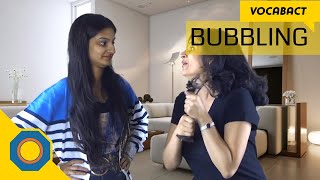Meaning of Bubbling