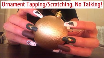 ASMR * Ornament Tapping!! * Fast Tapping & Scratching * No Talking * ASMRVilla