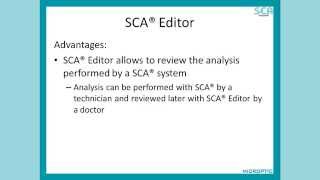 SCA Editor - CASA System SCA Evolution (Human Edition)