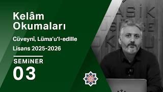 Hayrettin Nebi Güdekli, 2025-2026 Lisans Programı:  Ebu Hanife, el-Fıkhu'l Ekber, 5. Seminer