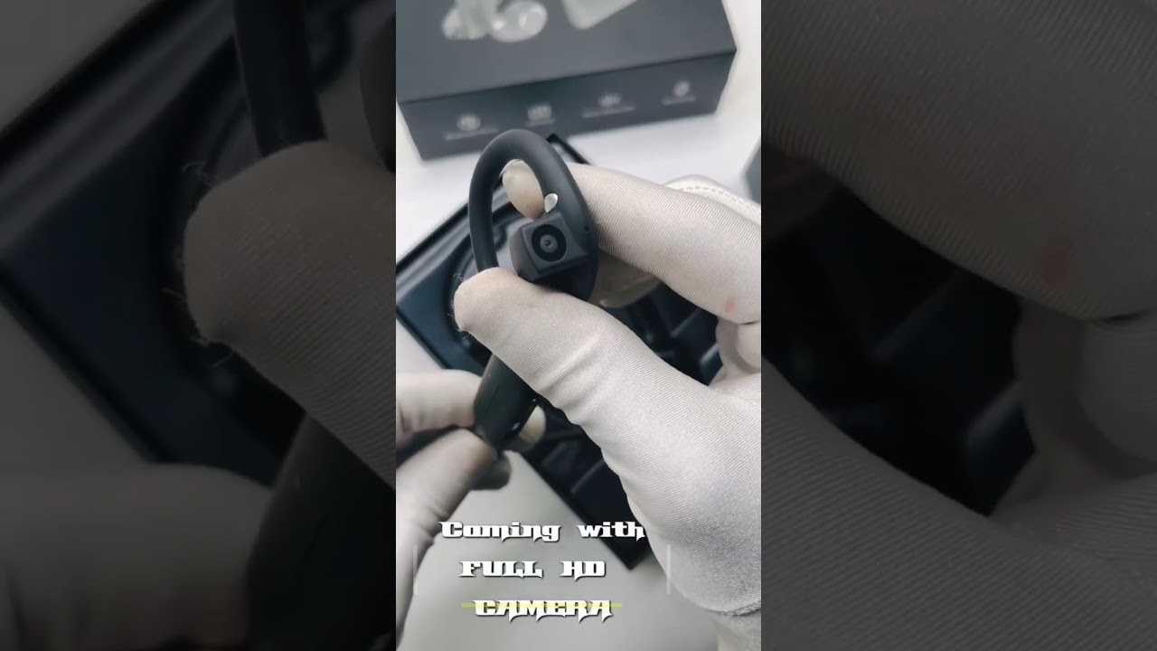 Smart Headphone With HD Video Camera – Spy Edition*