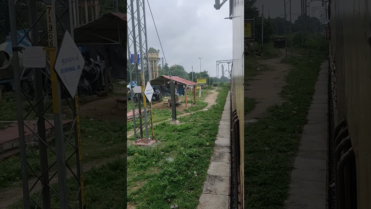 budhwal station video | train video🎥🇮🇳 Indian Railways || 