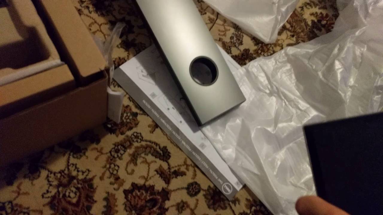 Dell P2717H monitor unboxing ;)