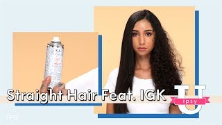 How To Sleek Shiny Straight Hair Carli Bybel Vloggest