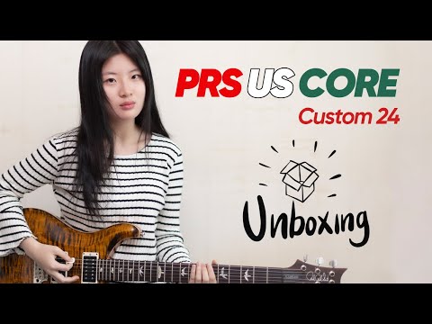 SUB] PRS US CORE Custom 24 Unboxing (개봉기) - YouTube