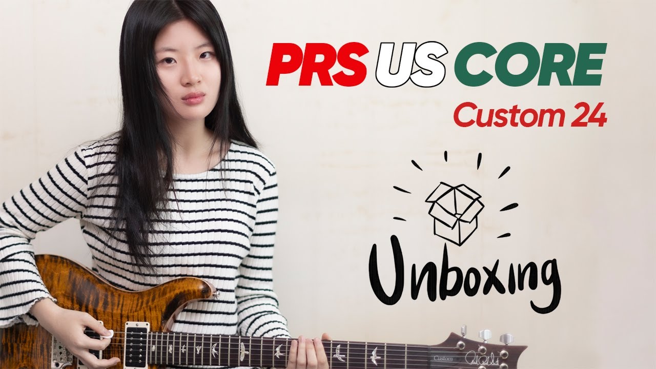 [SUB] PRS US CORE Custom 24 Unboxing (개봉기)