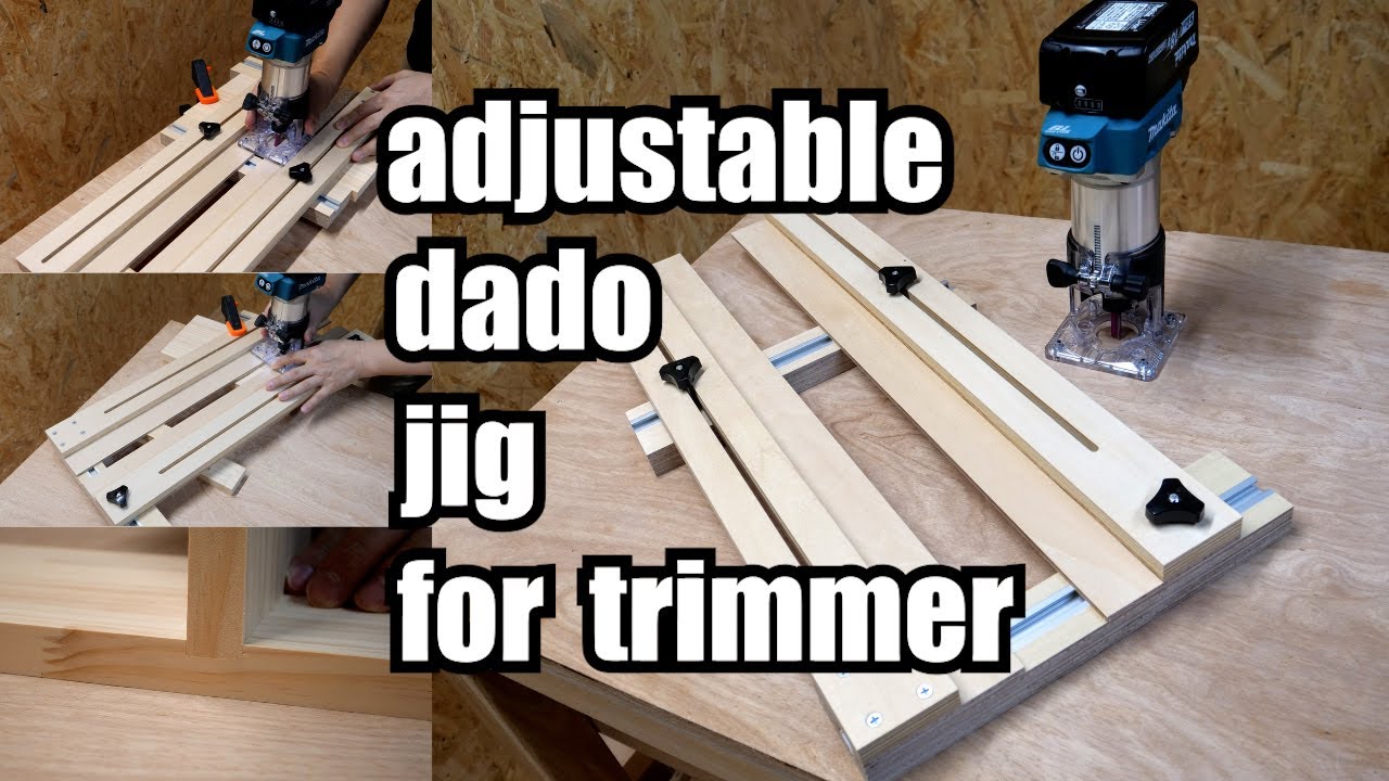 Регулируемый шаблон для пазов кромочным фрезером | Идеальная стыковка