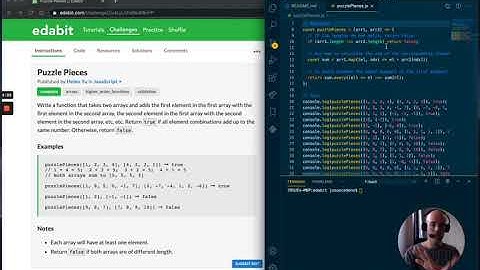 Javascript Coding Challenge - Edabit - Puzzle Pieces