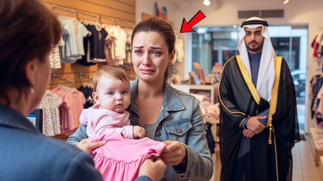 MILLIARDAR ARAB O VEDE PE O MAMĂ SINGURĂ PLÂNGÂND CU BEBEUL EI LA CASA... CÂND AFLĂ MOTIVUL, RĂMÂNE