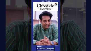 Voting Activist, G Raja Karthikeya, pledges his support for Deccan Chronicle's #VotersCampaign
