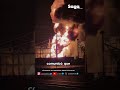¡APAGÓN!: Subestación de CFE SE INCENDIA en Cancún y deja SIN LUZ a miles