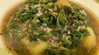 Крапивный суп для постного питания | Nettle soup | Եղինջով ապուր