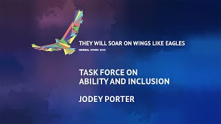 Presentation on the Task Force on Ability and Inclusion