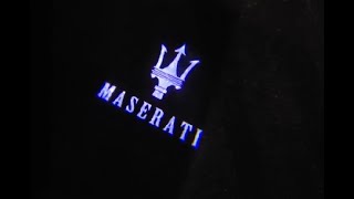 Logo Puddle Light Install - Maserati Levante