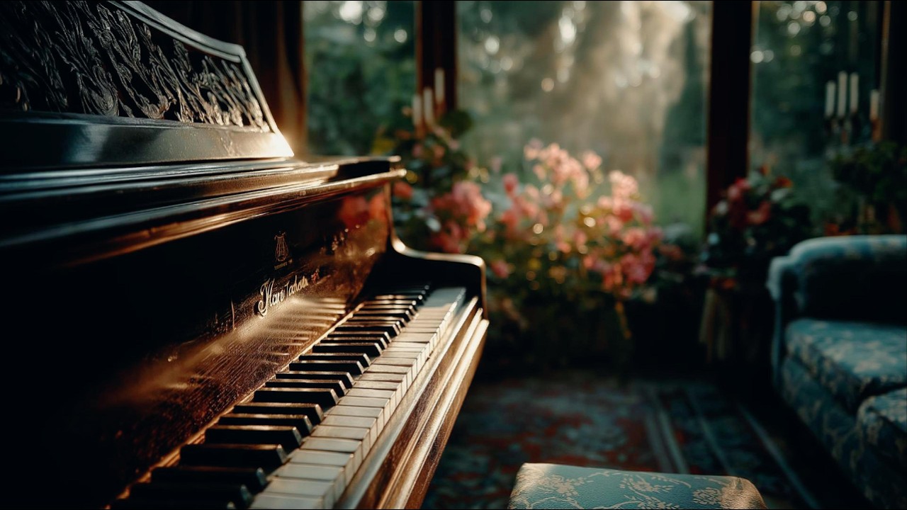 Classical Piano in Sunlit Room 🌅 Relaxing Music - Mozart, Beethoven, Chopin, Bach, Tchaikovsky