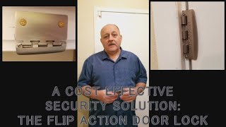 A Cost Effective Security Solution: The Flip Action Door Lock screenshot 4
