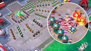 BOOM BEACH // Tech Crunch with FLASH KILL 👌🏼 GREAT SOLO // Zookas/Brick // MASSIVE ATTACK 5 men tf screenshot 5