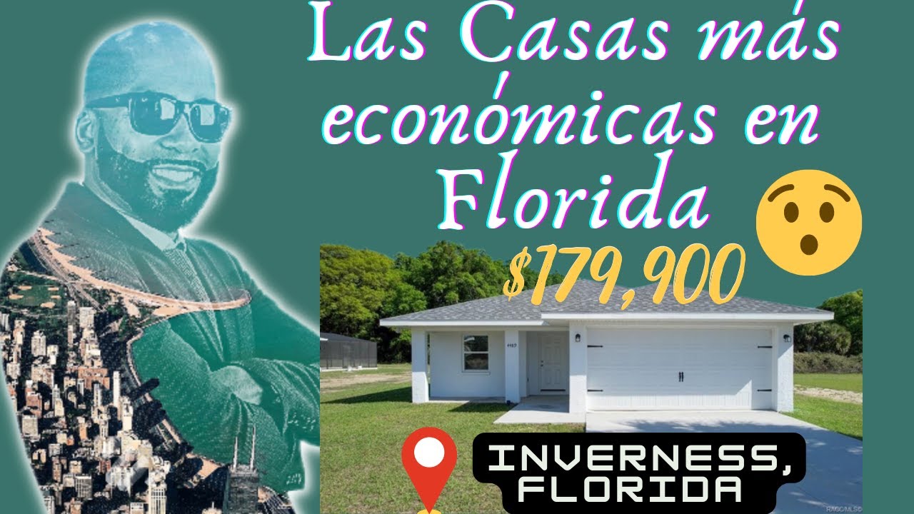 Las Casas Nuevas Mas Baratas en Toda Florida! Inverness, Florida