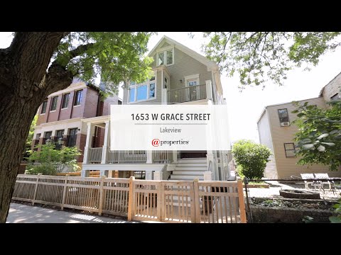 1653 W Grace Street, Chicago, IL home video tour
