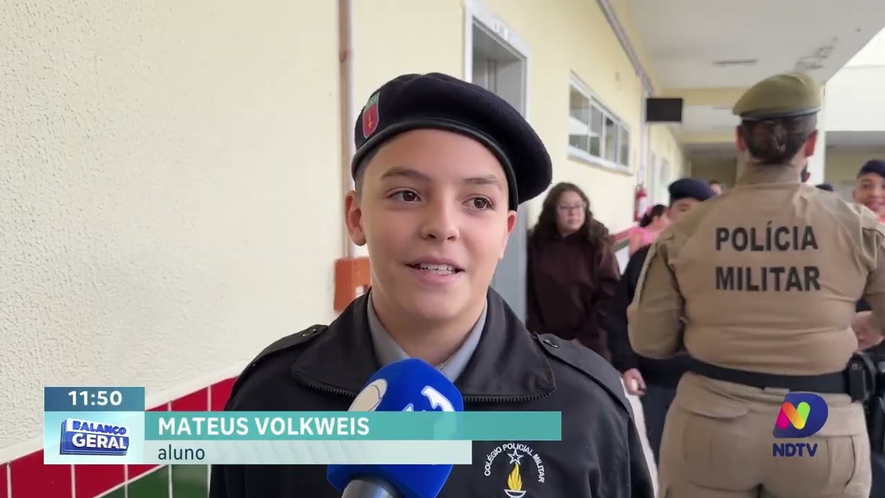 Colégio Militar de Chapecó realiza 1ª Mostra Pedagógica com alunos