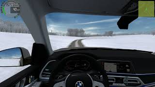 BMW X7 G07 4 0i City Car Driving