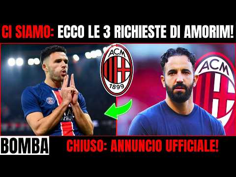 Video Mercato MilanAccelerata! Ecco i 3 Nomi di Amorim!